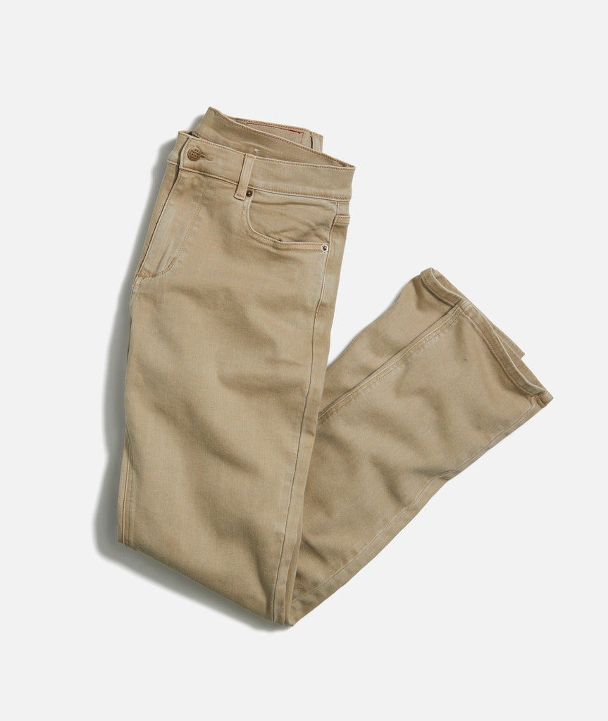 5 Pocket Slim Fit Pant- Khaki